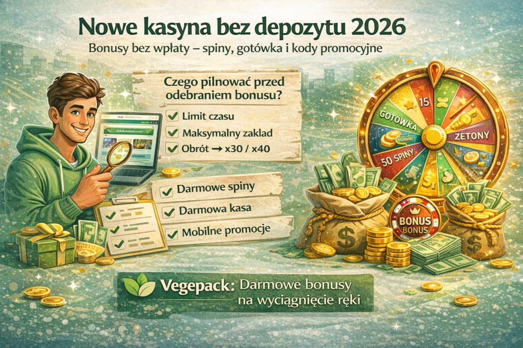 Nowe kasyna bez depozytu
